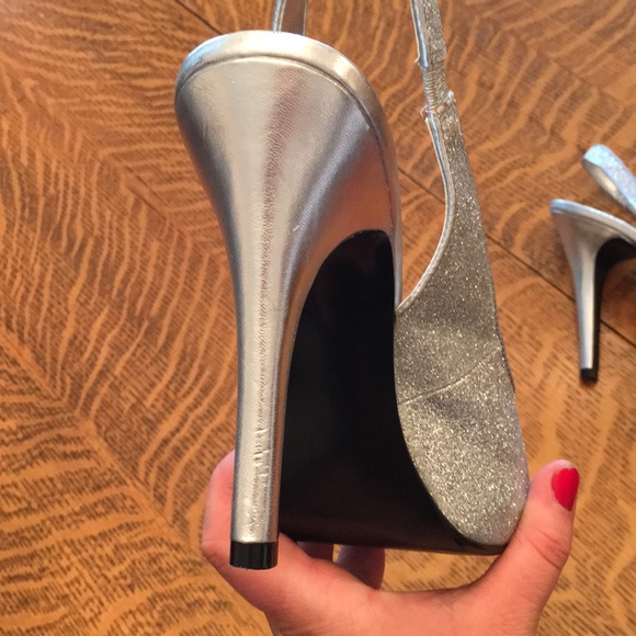 PRICE DROP!! 💕🌺 sparkly high heel sling backs - Picture 4 of 8
